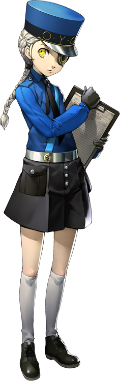 You Can Check Out The New Artwork Below - Persona 5 Justine And Caroline (236x749), Png Download