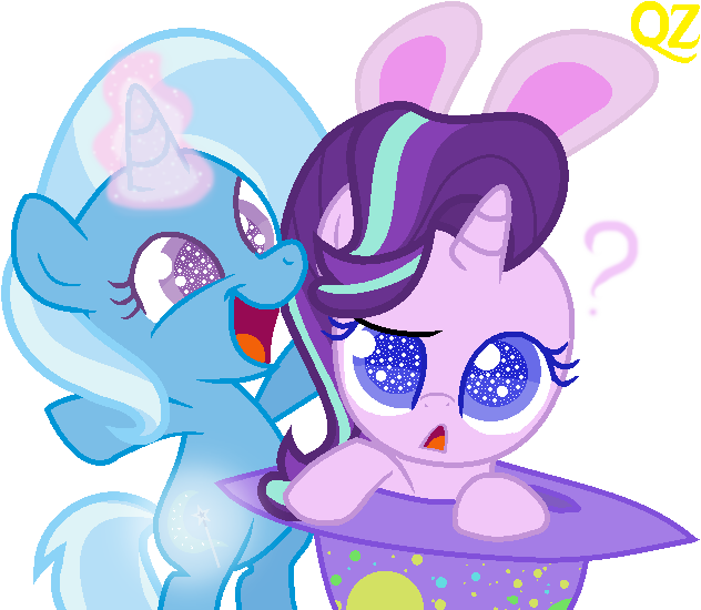 #1484808 - - <, Artist - Alexa1alexa, Artist - Queenzodiac, - Mlp Starlight Glimmer Filly (632x550), Png Download