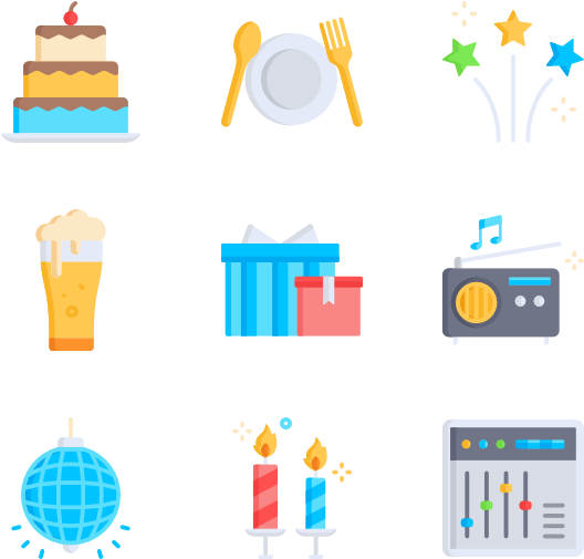 Party & Celebration (600x564), Png Download