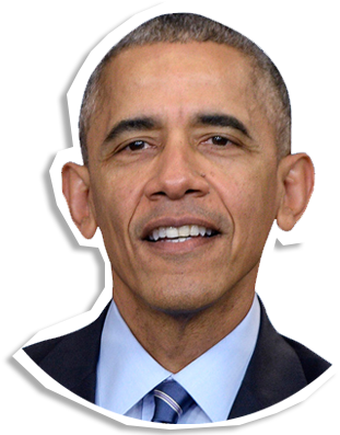 During Their First 100 Days In Office, Many Newly Elected - Trump And Obama Png (400x400), Png Download