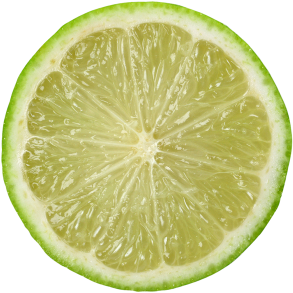 Lime Slice - Lime (866x650), Png Download