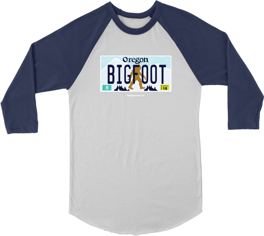 Bigfoot Oregon Plate - Tiger Army- Tank Eater (raglan) (1024x1024), Png Download