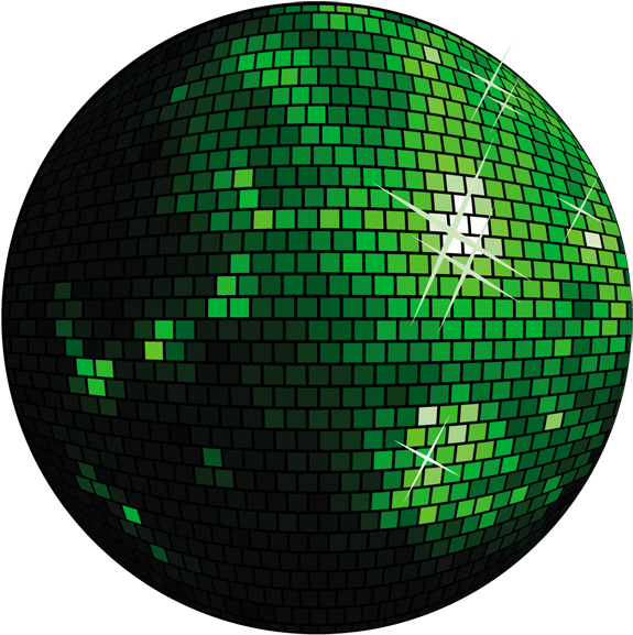Disco Ball-клипарт Png - Red Disco Ball Png (650x627), Png Download