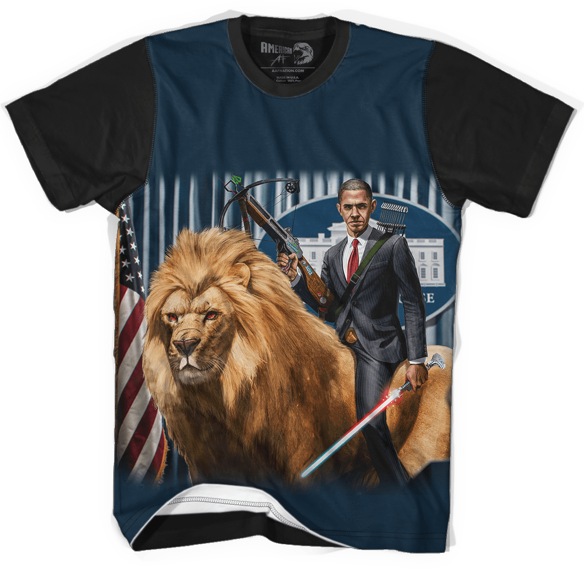 Obama Lion Obama Lion - Mattis Moon Shirt (1200x1200), Png Download
