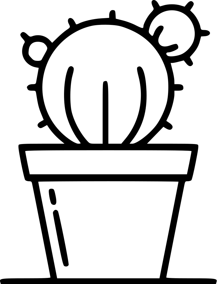 Free Free Cactus Outline Svg 198 SVG PNG EPS DXF File