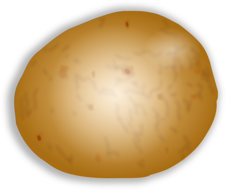 Clipart Images Of Potato (600x508), Png Download