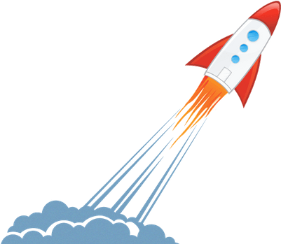 Rocket Taking Off - Rocket Taking Off Transparent (400x400), Png Download