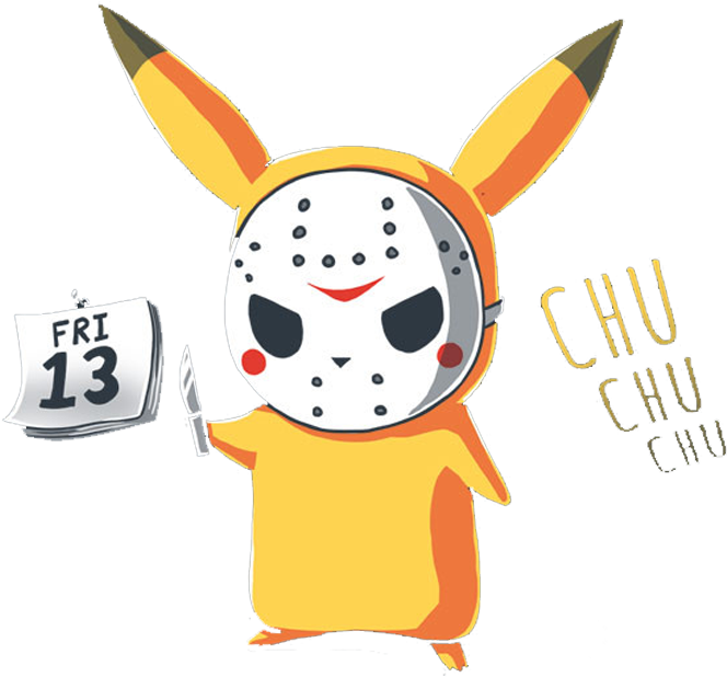 Filter[filter] Friday The 13th Pikachu - Pikachu Iphone 5c (1080x1920), Png Download