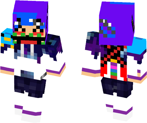 My Roblox Skin In Minecraft - Minecraft (584x497), Png Download