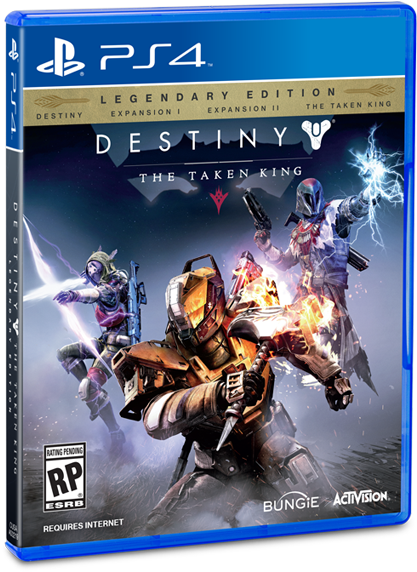 Destiny Taken King Box Png - Destiny The Taken King Legendary Edition (494x652), Png Download