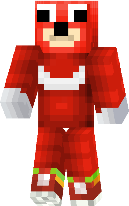Nikillpop - Knuckles The Echidna (417x666), Png Download