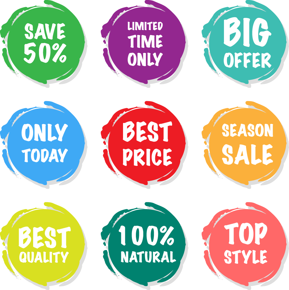 Sales Sticker Price Tag - Sale Stickers (942x943), Png Download