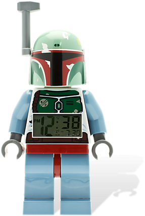 Zoom More Info - Boba Fett Lego Clock (600x450), Png Download