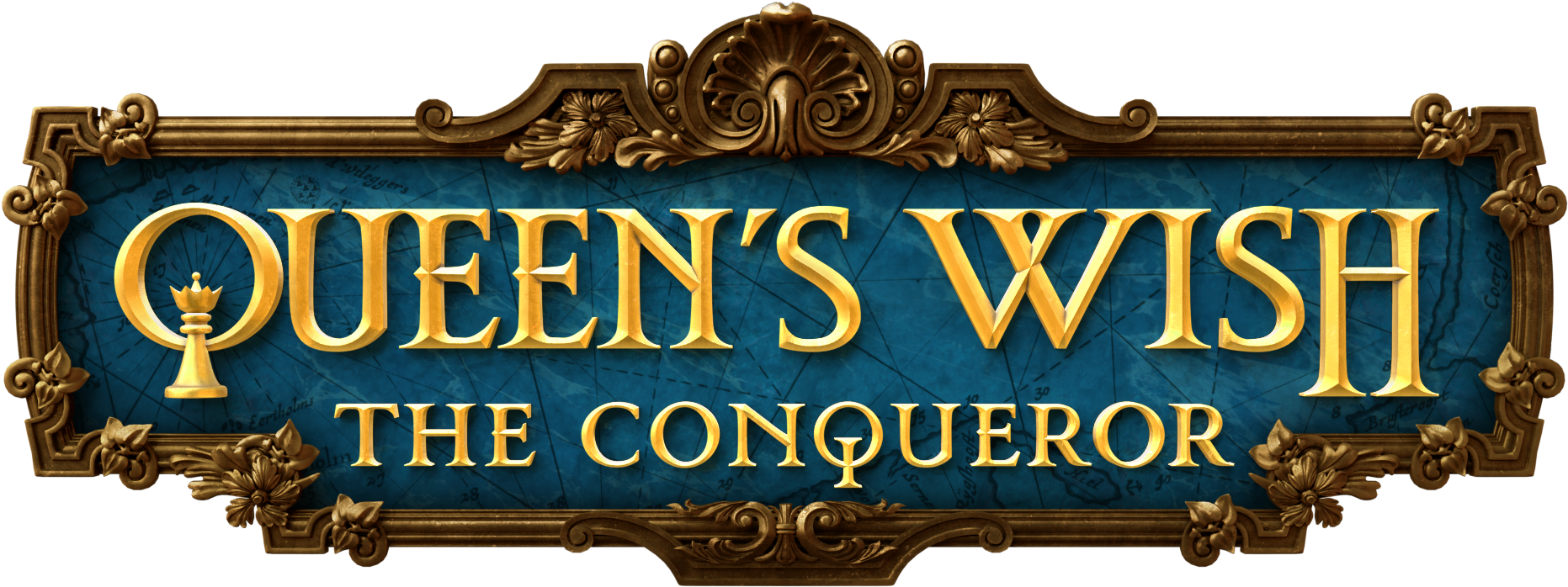 Queen's Wish Logo - Signage (1865x704), Png Download