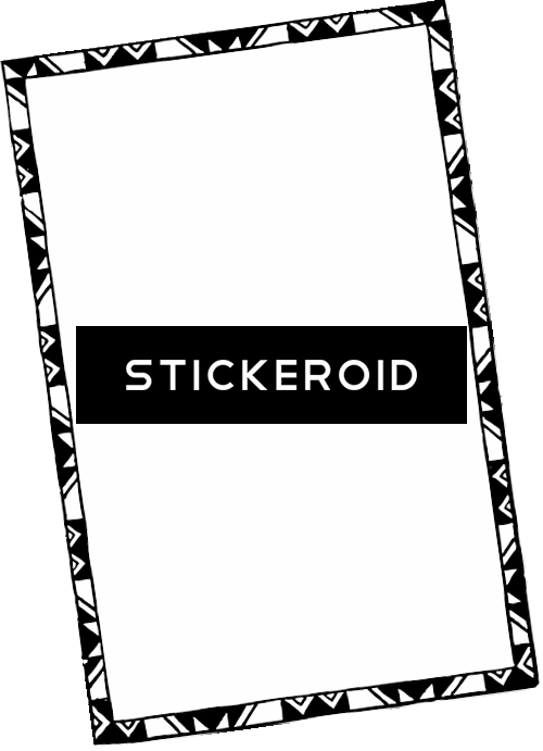 Black Border Frame Frames - Education (500x691), Png Download