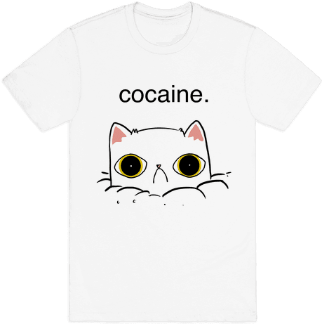No Cocaine Mens T-shirt - Elon Musk Smoking Shirt (484x484), Png Download
