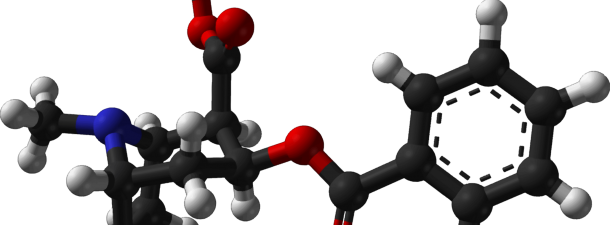 Cocaine-610x225 - 3d Chemistry Icon (610x225), Png Download