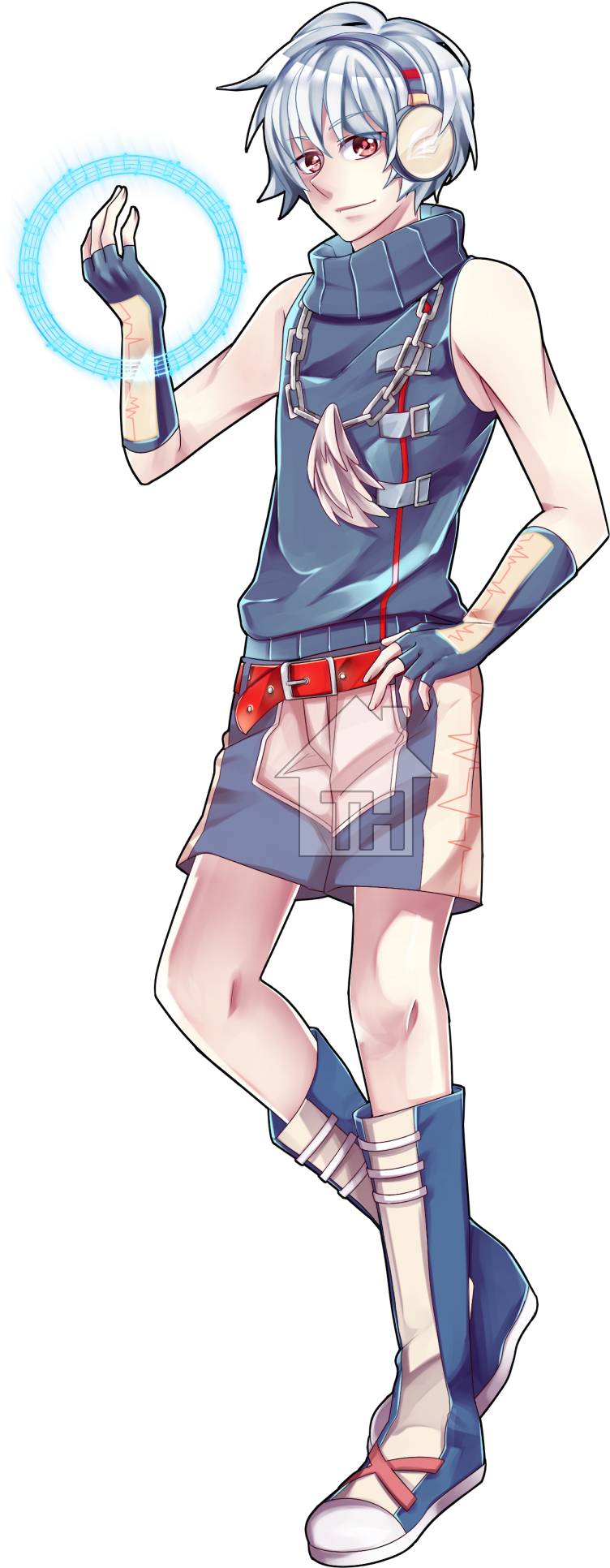 Sora Anjou Default - Cartoon (1500x2121), Png Download