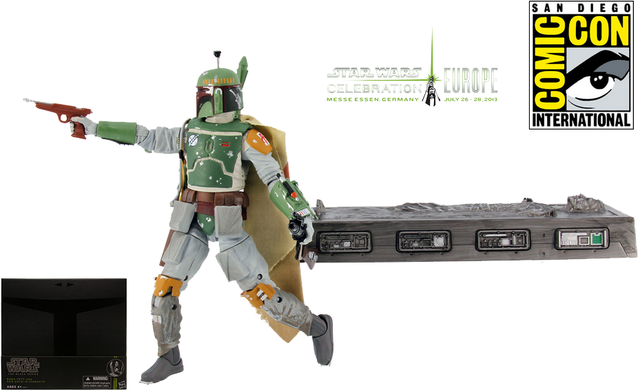 Exclusive Boba Fett And Han Soloin Carbonite Preview - Moofia Figurines By Tokidoki - Moofia Figure Set (955x608), Png Download