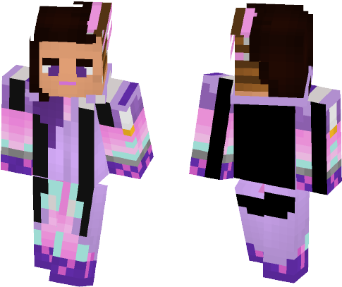 Female Minecraft Skins - Fictional Character (584x497), Png Download