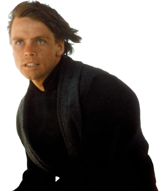 Transparent Luke Skywalker - Skywalker Return Of The Jedi (500x539), Png Download