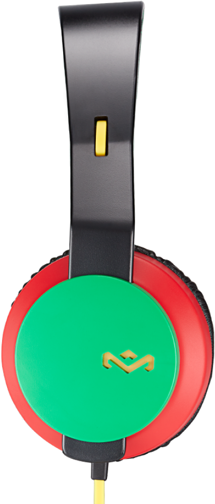Rebel On-ear Headphones - House Of Marley Em-jh081-ra The Roar On-ear Headphones (1100x1100), Png Download