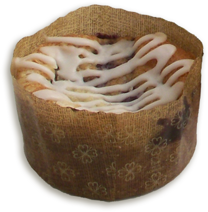 Blueberry Individual Coffee Cake - Coffee Cake (800x800), Png Download