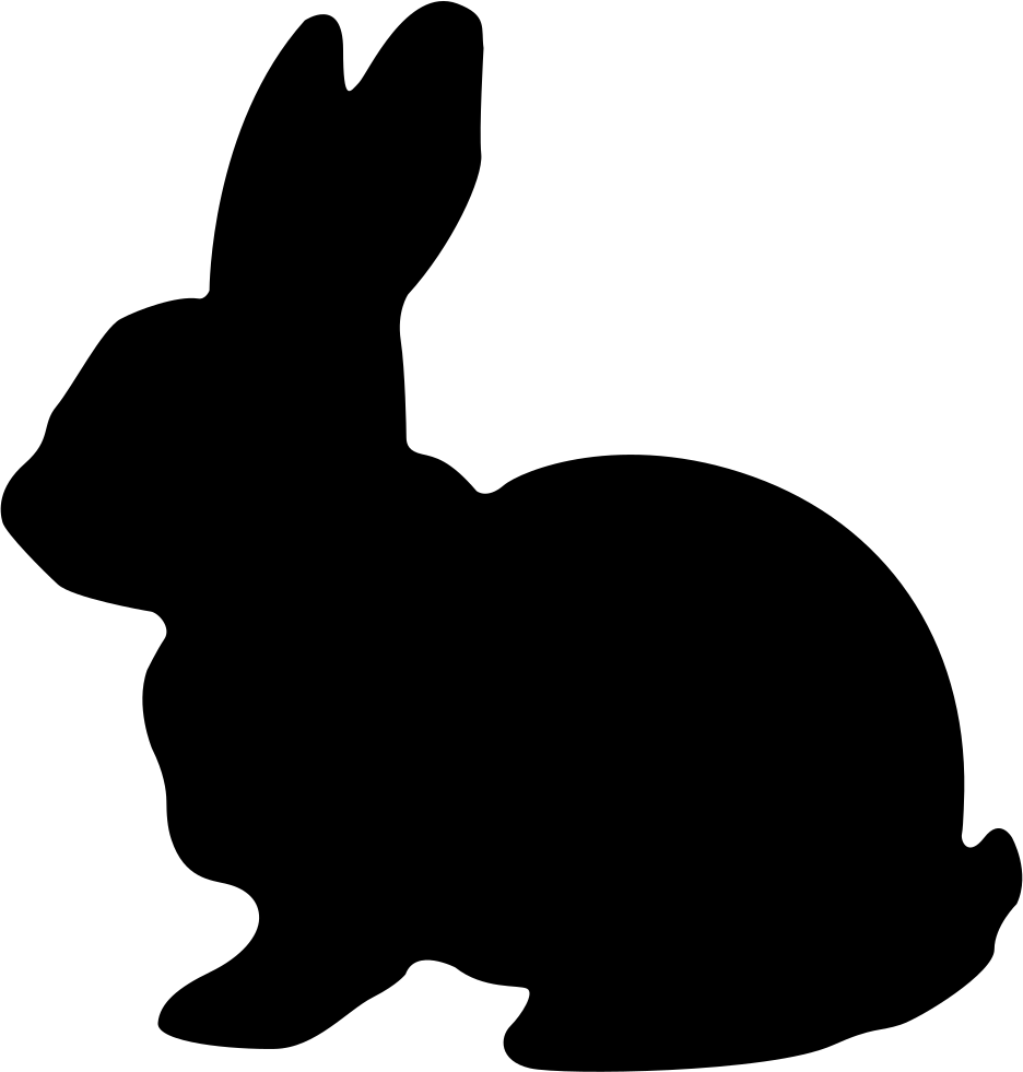 Png File - Rabbit Clip Art (936x981), Png Download