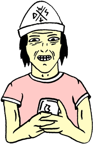 Follow Us Like Wasted - Logo Wasted Paris (500x500), Png Download