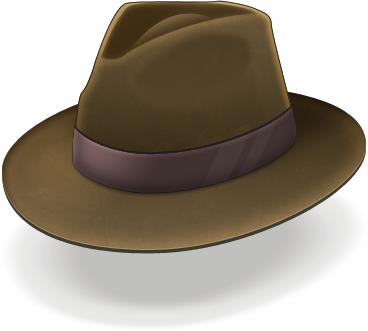 Icon Pinwheel 23 Sep 2010 - Cowboy Hat (368x331), Png Download