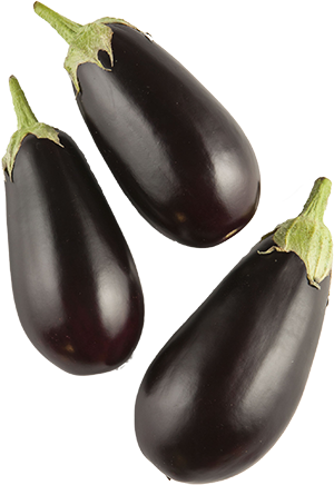 Mini Eggplant Purple - Eggplant (300x436), Png Download