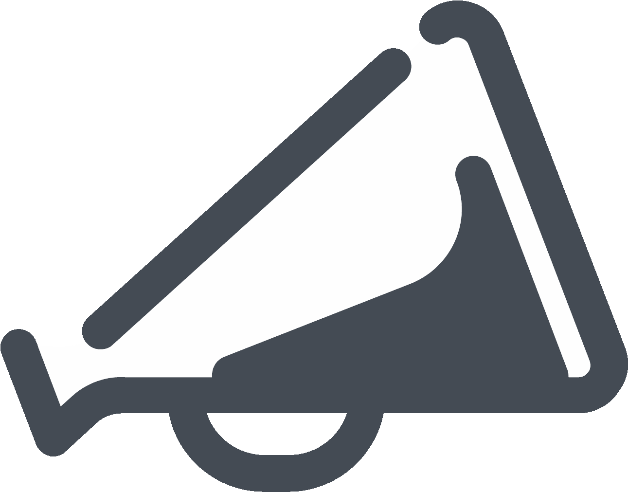 Bullhorn Megaphone Icon - Film (1600x1600), Png Download