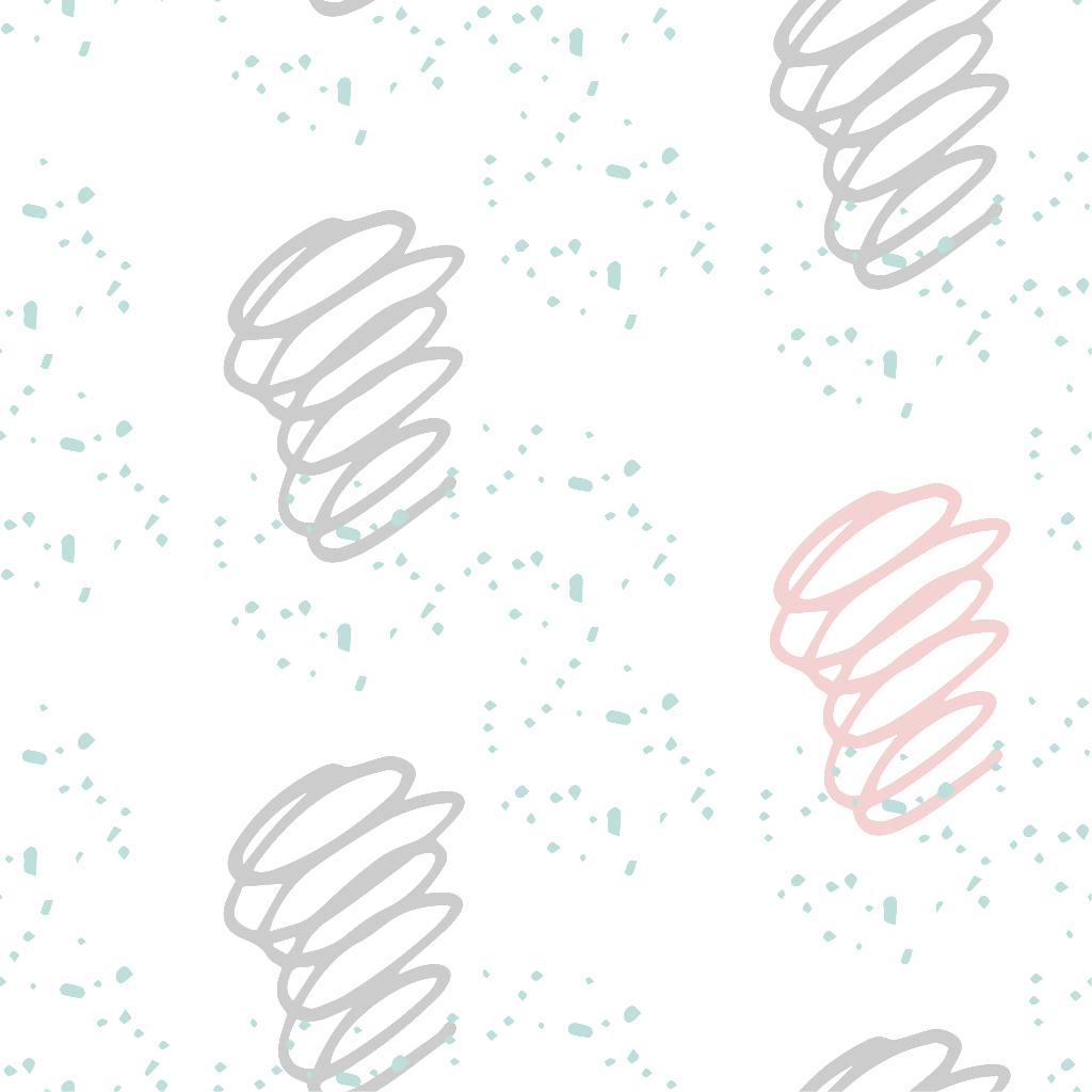 Hand Painted Fresh Spiral Lines Transparent Fill Picture - Sketch (1024x1024), Png Download