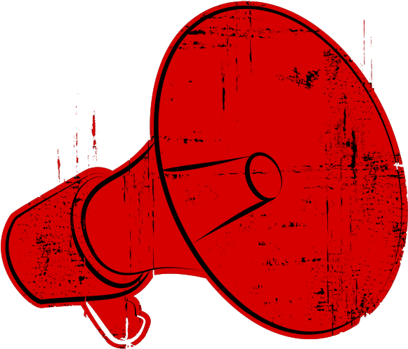 Local Radio Freedom Act - Megaphone Retro Png (600x517), Png Download