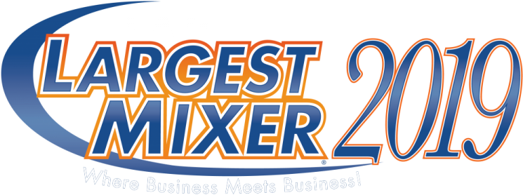 La Largest Mixer Logo - Orange County's Largest Mixer (768x313), Png Download