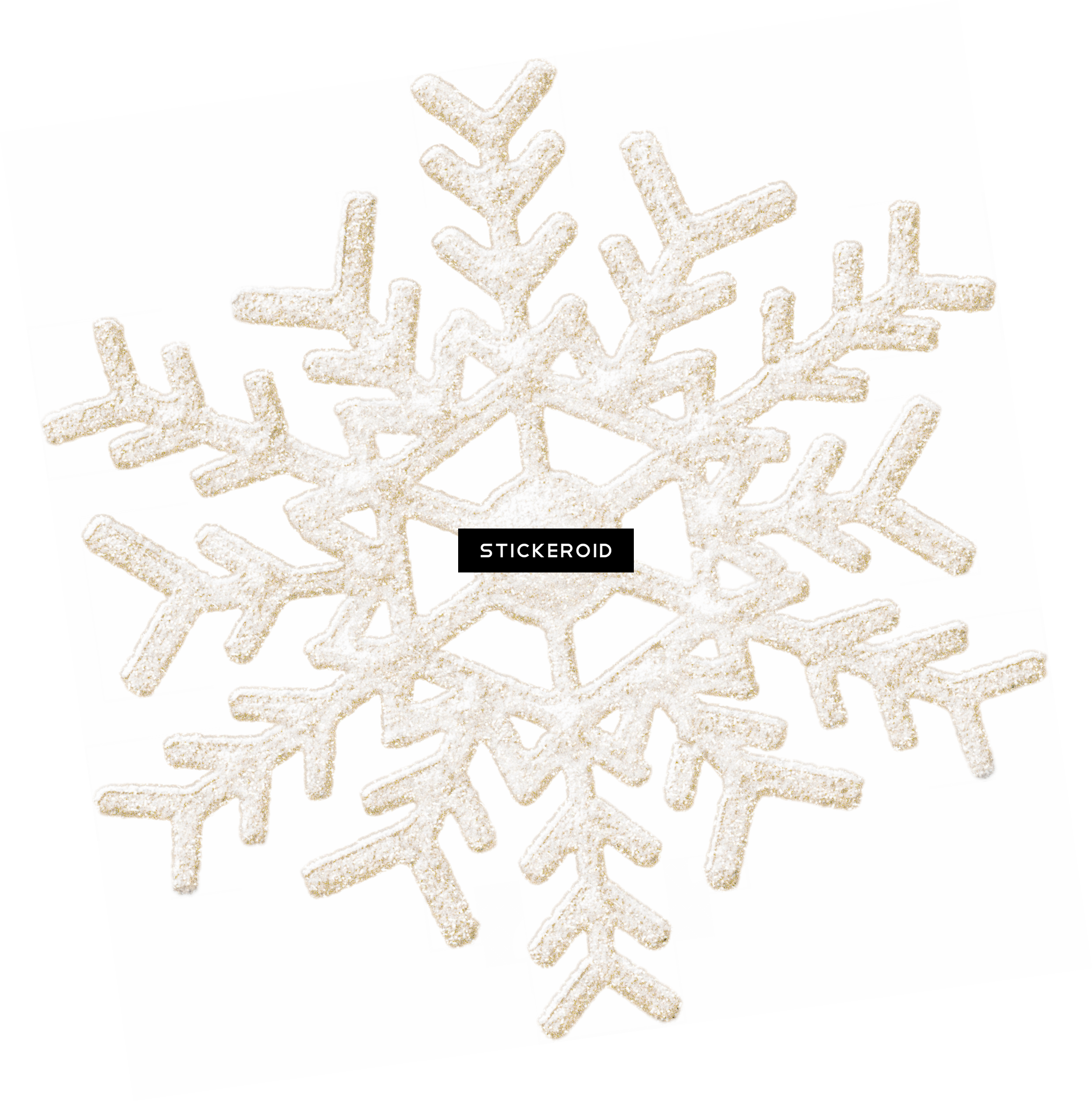 Snowflakes Border - Snowflake Png (2238x2256), Png Download