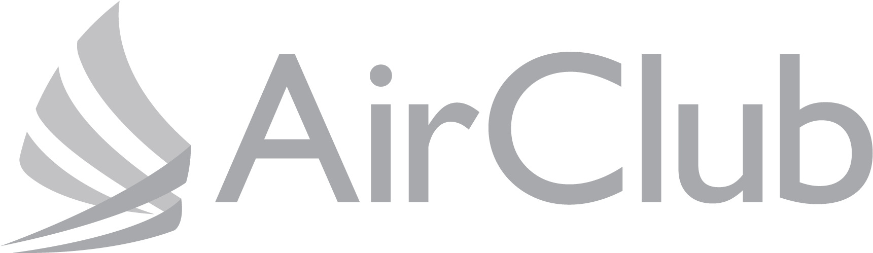 Airclub Logo Horizontal C0m0y0k40 - Airclub Logo (1754x1251), Png Download