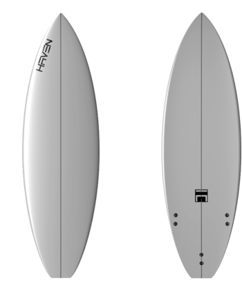 Cg1 Shortboard - Silver - Surfboard (480x480), Png Download