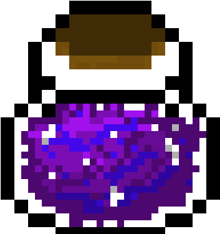 Potion - 8 Bit Health Potion (420x360), Png Download