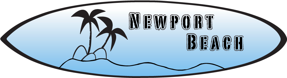 Newport Beach Snapchat Surfboard - Surfing (1080x1920), Png Download