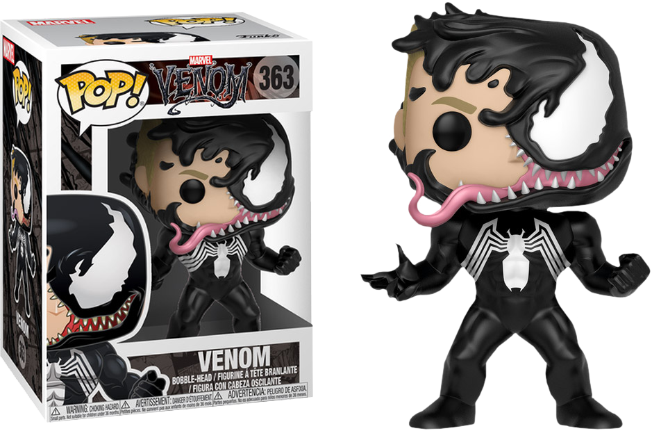 Venom Pop Vinyl Figure - Venom Funko Pop 2018 (500x330), Png Download