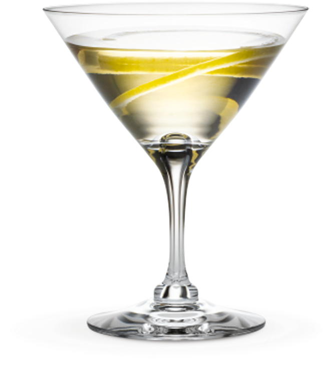Martini Glass Png - Holmegaard Fontaine Cocktail Glass 25 Cl (1200x1200), Png Download