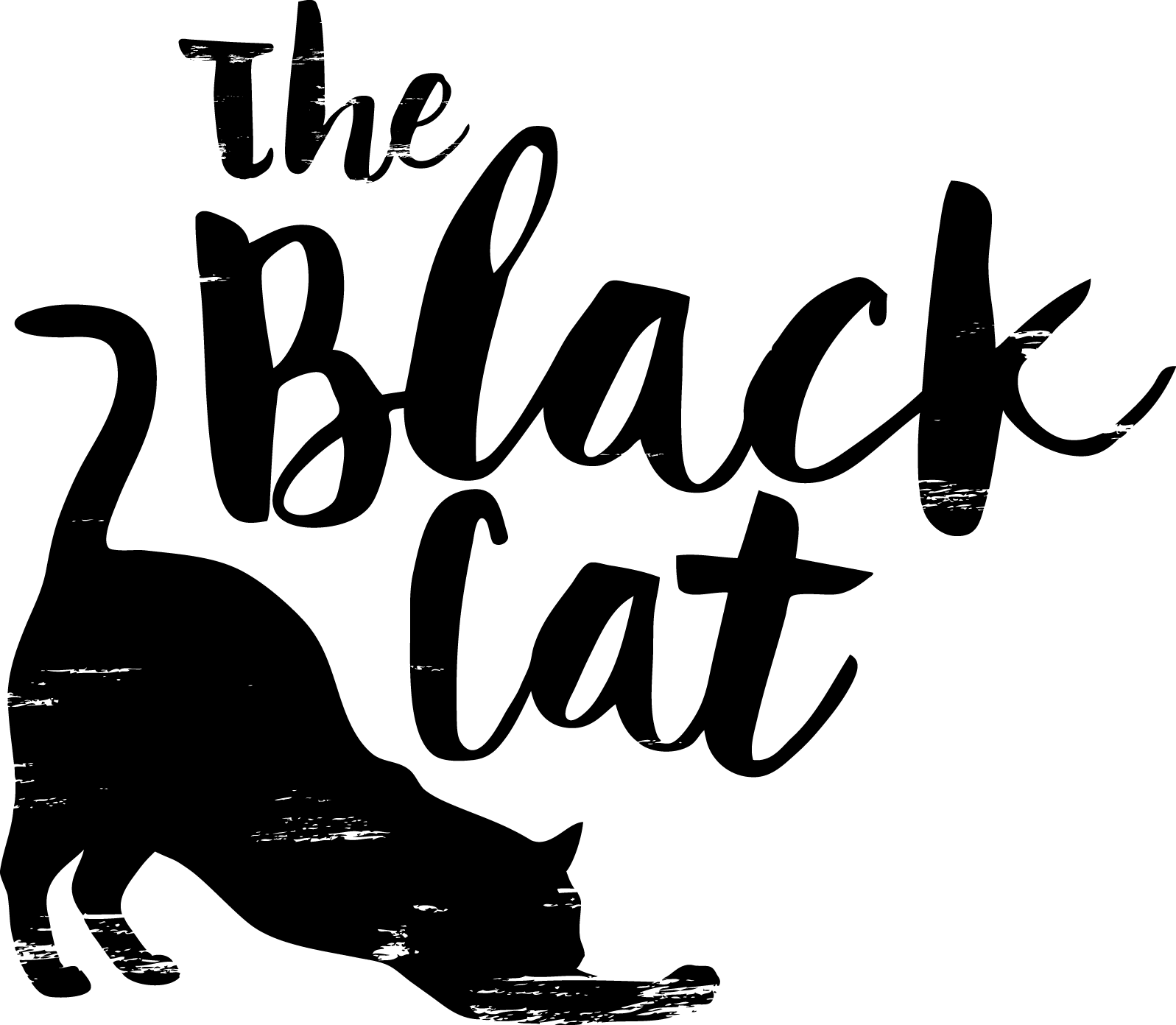 Black Cat Bistro (1597x1392), Png Download