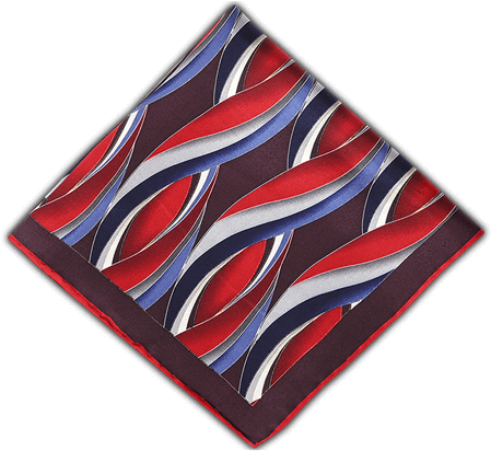 Men's Accessories Pocket Squares In Red And Blue Ocean - Justice League (632x800), Png Download