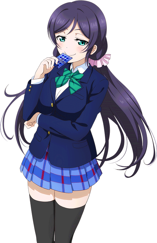En Cuanto A Sus Gustos, Nozomi Trabaja En Templos Y - Nozomi Tojo (640x890), Png Download