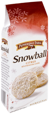 Pepperidge Farm® Snowball Citrus Homestyle Cookies (400x400), Png Download