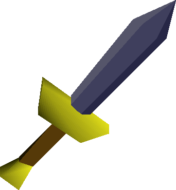 Runescape Dagger (342x370), Png Download
