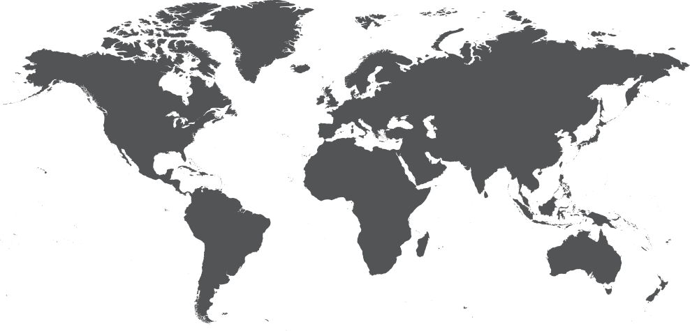 Map Of The World Png Hd - World Map Dark Grey (988x475), Png Download