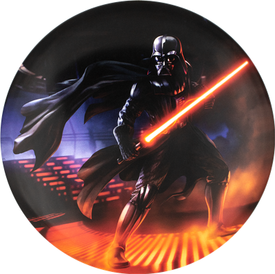 Darth Vader Supercolor Buzzz Golf Disc - Disney Star Wars Advent Calendar (400x399), Png Download