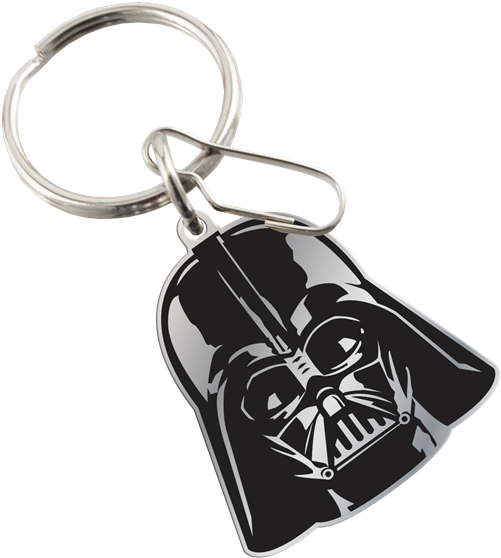 Picture Of Star Wars Darth Vader Enamel Key Chain - Darth Vader Hitch Cover 002282r01 (575x600), Png Download